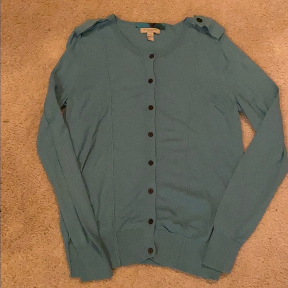 Women’s Burberry Brit cardigan size medium GUC